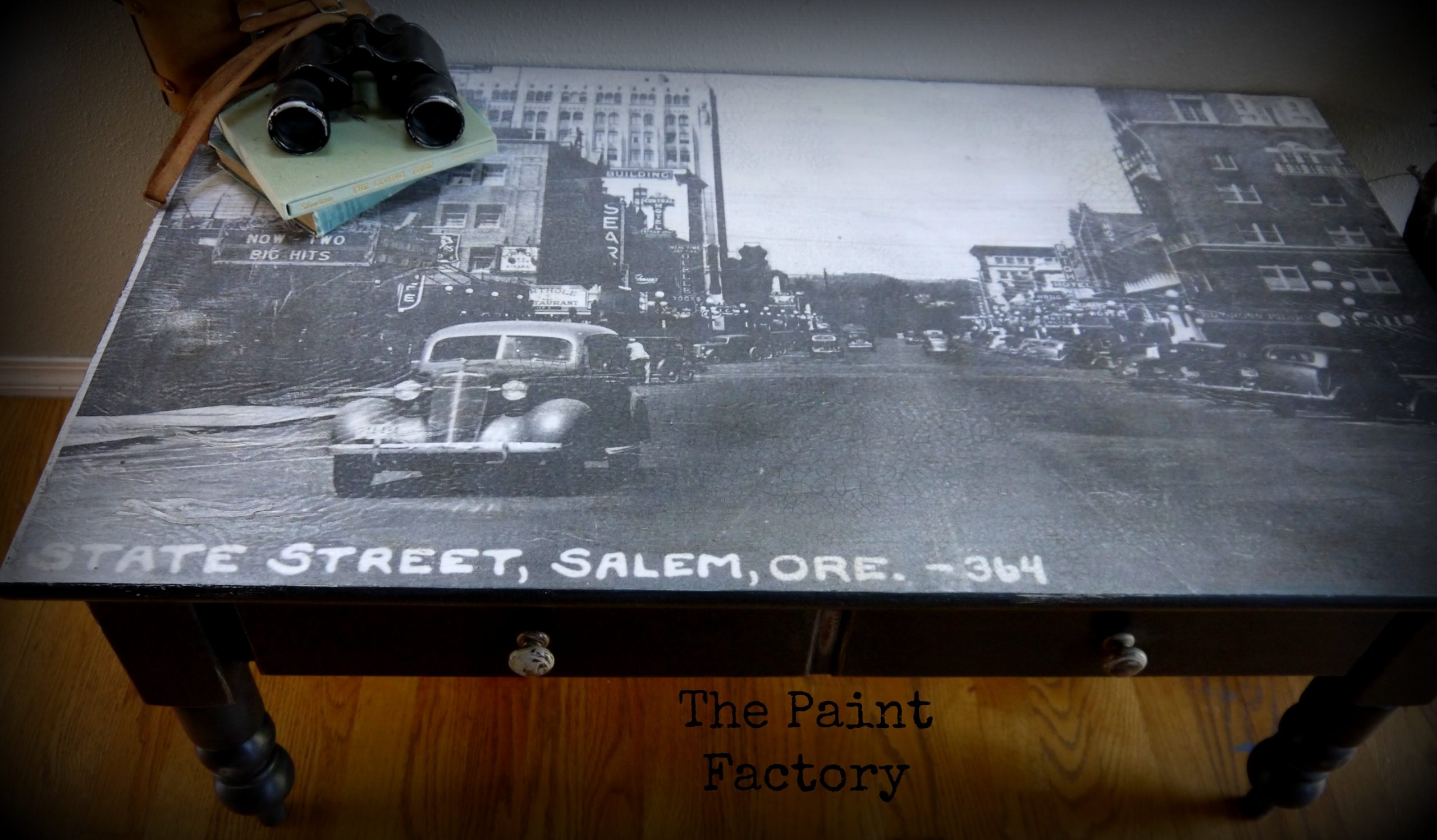 Salem, Oregon Coffee Table - The Paint Factory