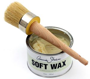 annie sloan wax brush